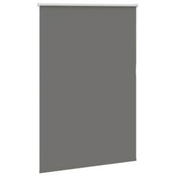 Berkfield Home Roller Blind Blackout Grey 90x150 cm Fabric Width 85.7 cm Polyester - thumbnail 1