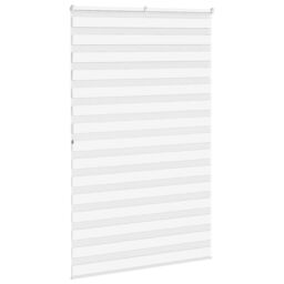 Berkfield Home Zebra Blind White 150x200 cm Fabric Width 145.9 cm Polyester - thumbnail 4