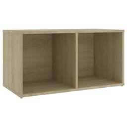 Berkfield Home TV Cabinets 4 pcs Sonoma Oak 72x35x36.5 cm Engineered Wood in Light Brown - thumbnail 4