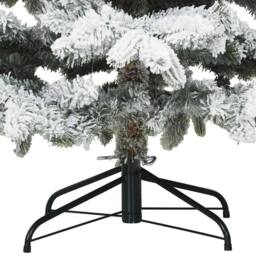 Berkfield Home Artificial Christmas Tree with 300 LEDs Green 240 cm PE & PVC - thumbnail 8