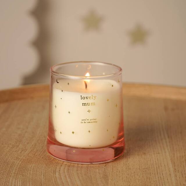 Bambino by Juliana Women's Lovely Mum 180g Candle in Light Pink - image 1