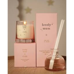 Bambino by Juliana Women's Lovely Mum 180g Candle in Light Pink - thumbnail 7