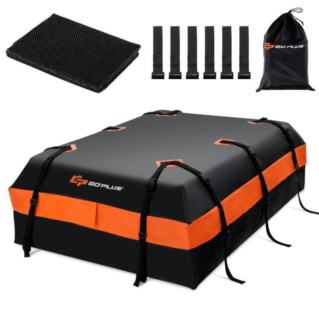 Costway 21 Cubic Feet Car Top Carrier Waterproof Car Roof Bag
