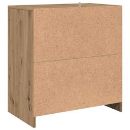 Berkfield Home Sideboard Artisan Oak 70x41x75 cm Engineered Wood in Brown - Size: 70 x 41 x 75 cm - thumbnail 7