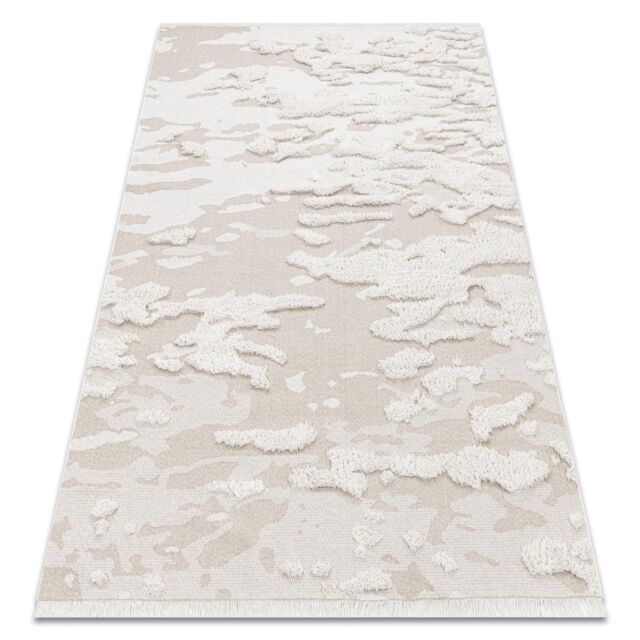 RugsX Moroc Rug in Beige - Size: 136 cm x 190 cm - image 1