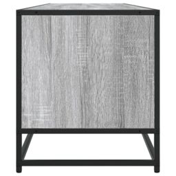 Berkfield Home TV Cabinet Grey Sonoma 180x40x46 cm Engineered Wood - Size: 180 x 40 x 46 cm - thumbnail 5