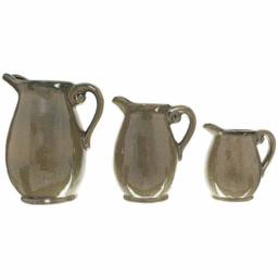 Lemon Pavilion Furniture and Decor Olive Olpe Vase - Ceramic - L15 x W16 x H22 cm - Green - thumbnail 2