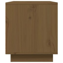 Berkfield Home TV Cabinet Honey Brown 80x35x40.5 cm Solid Wood Pine - thumbnail 6
