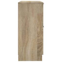 Berkfield Home Sideboards 2 pcs Sonoma Oak 30x30x70 cm Engineered Wood in Light Brown - Size: 30 x 30 x 70 cm - thumbnail 7