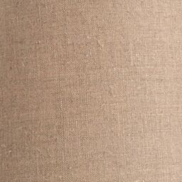 Ruma Soft Brown Natural Linen Tapered Shade for Table Lamp in Beige - Size: 10 inches - thumbnail 3