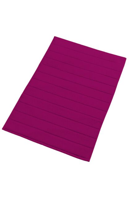 CHRISTY 'Signum' Heavyweight 100% Combed Cotton Bath Mat in Plum - image 1