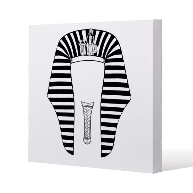 Benjamin Tate Design Tutankhamun (Canvas Print) / 61 x 61 x 4cm in Natural - Size: 61 x 61 x 4 cm - image 1
