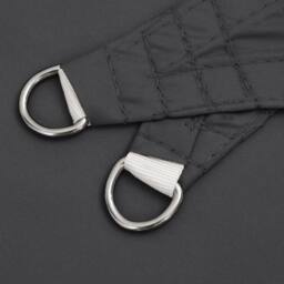 Berkfield Home Sunshade Sail Oxford Fabric Rectangular 5x8 m Anthracite in Charcoal - thumbnail 5