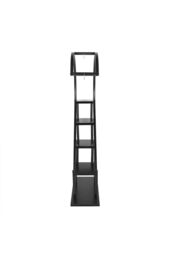 Living and Home Curved 6-Tier Plant Stand Bonsai Display Shelf Flower Rack Holder Shelf in Black - thumbnail 5