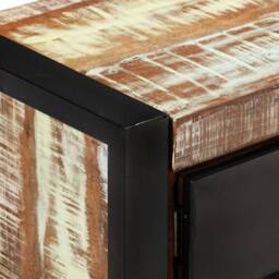 Berkfield Home TV Cabinet 120x30x40 cm Solid Wood Reclaimed - Size: 120 x 30 x 40 cm - thumbnail 6