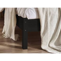 Cheshire Zinc Rattan Bed - Black - Double (135cm) - thumbnail 8