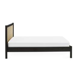 Cheshire Zinc Rattan Bed - Black - Double (135cm) - thumbnail 4