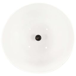 Berkfield Home Industrial Hanging Lamp 25 W White Round 32 cm E27 - thumbnail 5