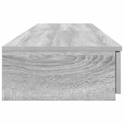 Berkfield Home Modern Bed Drawers - Grey Sonoma, 150 x 36.5 x 16.5 cm, Made of Wood - Size: 150 x 36.5 x 16.5 cm - thumbnail 7