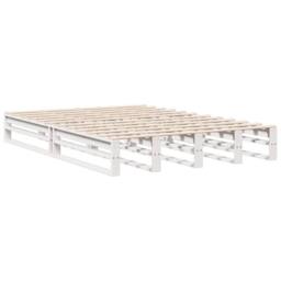 Berkfield Home Bookcase Bed without Mattress White 140x190 cm Solid Wood Pine - thumbnail 5
