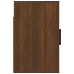 Berkfield Home Elegant Wall-mounted Bedside Cabinets 2 pcs Brown Oak 50x30x47 cm - Size: 50 x 30 x 47 cm - thumbnail 8
