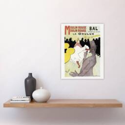 "Artery8 Moulin Rouge La Goulue Vintage Wall Art Print Toulouse Lautrec - Size: W12"" x H16""" - thumbnail 4