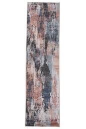 Kukoon Blue Grey Distressed Soft Pile Living Room Area Rug Bedroom Floor Mat - Size: 160 cm x 230 cm - thumbnail 8
