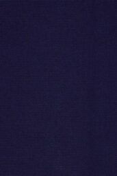 Homescapes Plain Cotton Ready Made Eyelet Curtain Pair in Navy - Size: 117 cm width x 137 cm drop - thumbnail 4