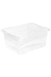 Keeeper Set of 4 Storage Crystal-box 12 Litre with Lid - Transparent in Clear - thumbnail 3
