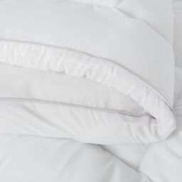 Snug City 10cm Extra Thick Microfibre Soft Touch 4 Inch Mattress Topper in White - Size: Super King - thumbnail 3