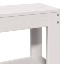 Berkfield Home Bed Frame with Headboard without Mattress White 180x200 cm Super King - thumbnail 9