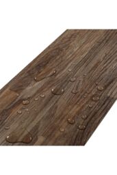 Living and Home 36Pcs PVC Wooden Self-adhesive Laminate Flooring Planks for Home Decor in Brown - thumbnail 4