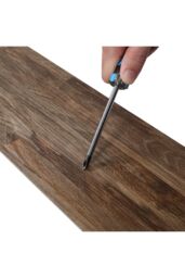 Living and Home 36Pcs PVC Wooden Self-adhesive Laminate Flooring Planks for Home Decor in Brown - thumbnail 5