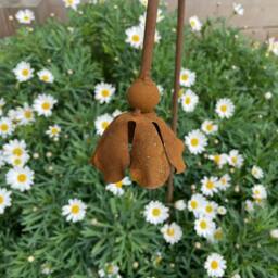 Poppyforge Cowslip Garden Art (Pack of 3) - Steel - W6 x H100 cm in Brown - thumbnail 5