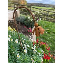 Poppyforge Cowslip Garden Art (Pack of 3) - Steel - W6 x H100 cm in Brown - thumbnail 2