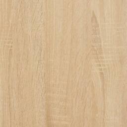 Berkfield Home Console Table Sonoma Oak 100x32x75 cm Engineered Wood in Brown - Size: 100 x 32 x 75 cm - thumbnail 8