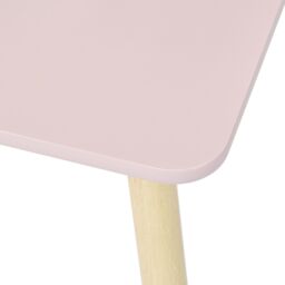 Liberty House Toys Kids Pink Table & Two Chairs Set in Dusty Pink - thumbnail 8