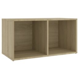 Berkfield Home TV Cabinets 2 pcs Sonoma Oak 72x35x36.5 cm Engineered Wood in Brown - thumbnail 4
