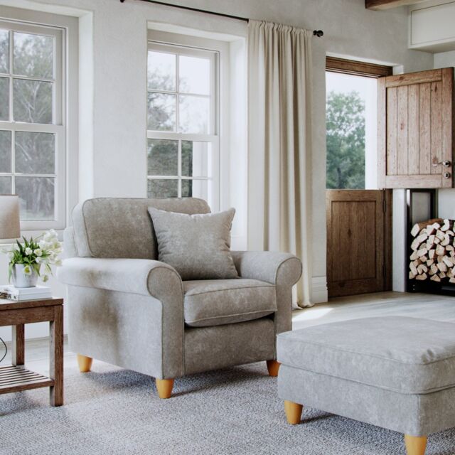The Great Sofa Company Flora Armchair Glory Beige - image 1