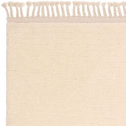 The Rug Shop UK Cream Modern Kilim Easy to clean Hand Made Plain Plain Area Rug - Size: 160 cm x 230 cm - thumbnail 5