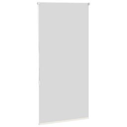 Berkfield Home Roller Blind Blackout Off-White 85x175 cm Fabric Width 80.7 cm Polyester in White - thumbnail 4