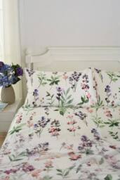 Deyongs Cottage Garden Cotton Duvet Set with Digital Print - Size: Single - thumbnail 3