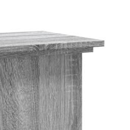 Berkfield Home Plant Stand Grey Sonoma 33x33x80 cm Engineered Wood - Size: 33 x 33 x 80 cm - thumbnail 7
