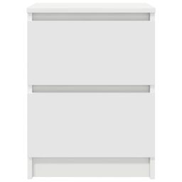 Berkfield Home TV Cabinet White 40x35x54 cm Engineered Wood - Size: 40 x 35 x 54 cm - thumbnail 6