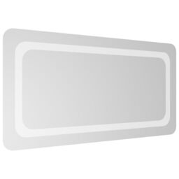 Berkfield Home LED Bathroom Mirror 40x80 cm in Clear - thumbnail 2