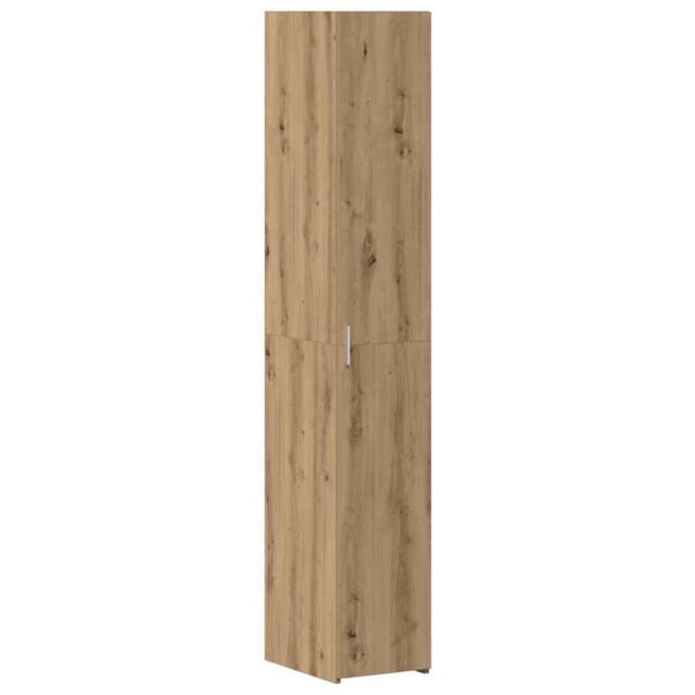 Berkfield Home Highboard Artisan Oak 30x42.5x185 cm Engineered Wood in Brown - image 1