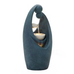Charles Bentley Tay Cascading Water Feature in Dark Blue - thumbnail 5