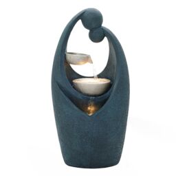 Charles Bentley Tay Cascading Water Feature in Dark Blue - thumbnail 6