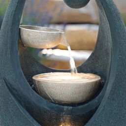 Charles Bentley Tay Cascading Water Feature in Dark Blue - thumbnail 4