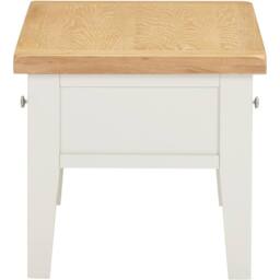 Seconique Windsor 2 Drawer Coffee Table (Fully Assembled) in Ivory - thumbnail 5